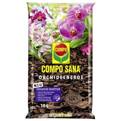 COMPO SANA® Orchideenerde torffrei - 10 Liter