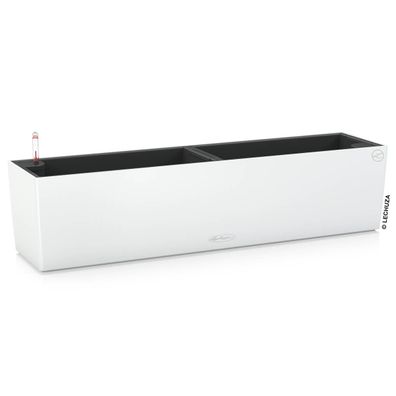 LECHUZA® Blumenkasten Balconera Color 80 Weiß All-in-One