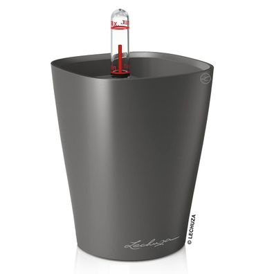LECHUZA® Pflanzgefäße MINI-DELTINI Anthrazit metallic All-in-One