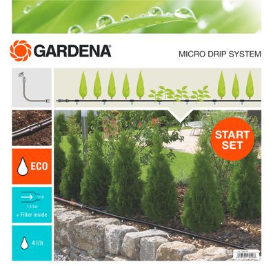 GARDENA® Micro-Drip-System Start-Set Pflanzreihen S - 15 Meter