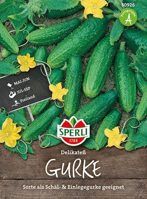 Sperli Landgurken Delikateß - Gemüsesamen