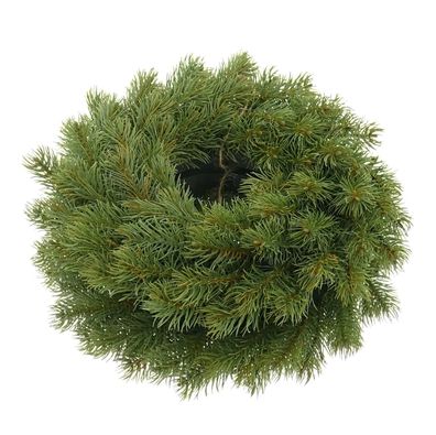 Adventskranz Tanne grün Ø 30 cm - Kunststoff