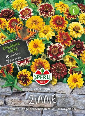 Sperli Zinnien Perserteppich Mischung - Blumensamen