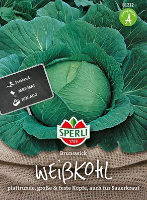 Sperli Weißkohl Brunswijker - Gemüsesamen