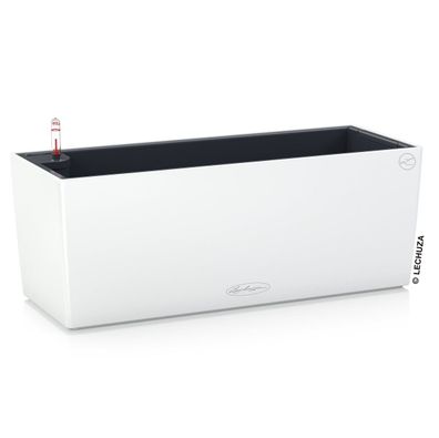 LECHUZA® Blumenkasten Balconera Color 50 Weiß All-in-One