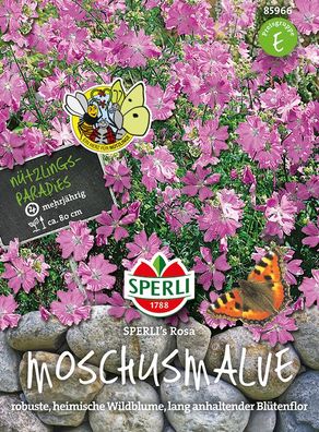 Sperli Moschusmalven SPERLI's Rosa - Blumensamen