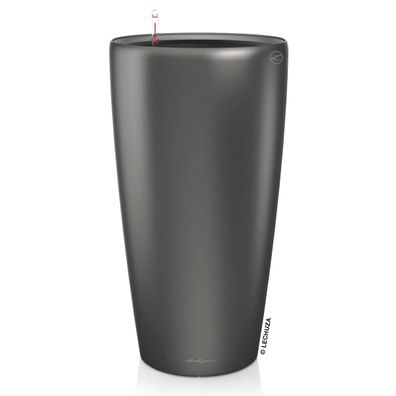 LECHUZA® Pflanzgefäße RONDO Premium 40 Anthrazit metallic All-in-One
