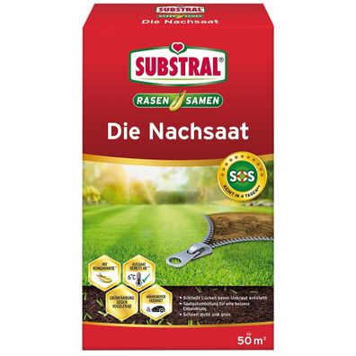 SUBSTRAL® Rasensamen Die Nachsaat für ca. 50 m² - 1 kg