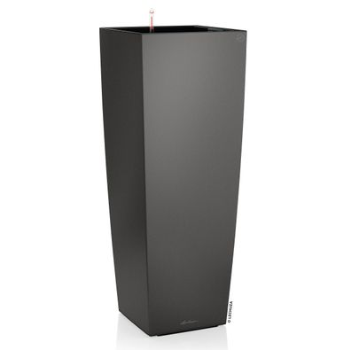 LECHUZA® Pflanzgefäße CUBICO ALTO Premium 40 Anthrazit metallic All-in-One