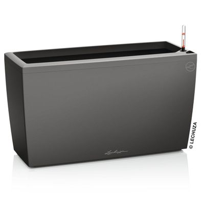 LECHUZA® Pflanzgefäße CARARO Anthrazit metallic All-in-One