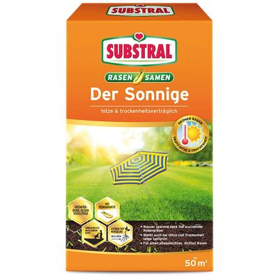 SUBSTRAL® Rasensamen Der Sonnige 1,125 kg für 50 m² EAN 4062700899991