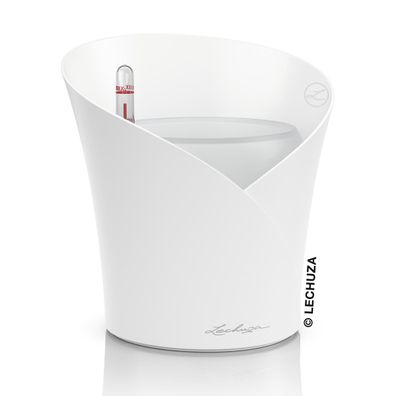 LECHUZA® Orchideentopf Orchidea Weiß matt All-in-One