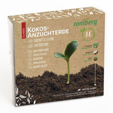 Romberg Classic POP UP Anzuchterde komprimiert - 1 Liter