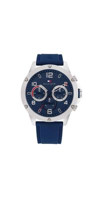 Tommy Hilfiger Blaze Multifunktionsuhr Blau Silikon 1792027