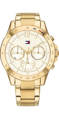 Tommy Hilfiger Haven Multifunktionsuhr Gold Edelstahl 1782195