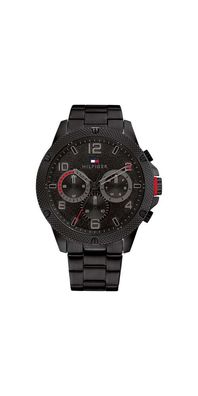 Tommy Hilfiger Blaze Multifunktionsuhr Schwarz Edelstahl 1792030