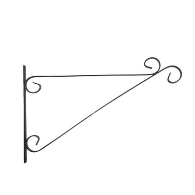 Esschert Design Hanging Basket Haken Flacheisen elegant Größe XL