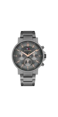 Tommy Hilfiger Tyson Multifunktionsuhr Anthrazit Edelstahl 1710711