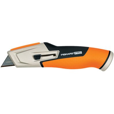 FISKARS® PRO CarbonMax Universalmesser mit einziehbarer Klinge