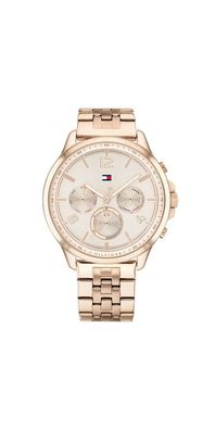 Tommy Hilfiger Harper Multifunktionsuhr Roségold Edelstahl 1782224