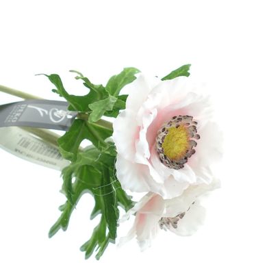 DEKO® Florale Anemone Zartrosa 38 cm - Kunstblumen