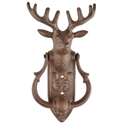 Esschert Design Türklopfer Hirsch 23,5 cm - Gusseisen