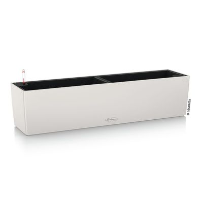 LECHUZA® Blumenkasten Balconera Color 80 Lichtgrau All-in-One