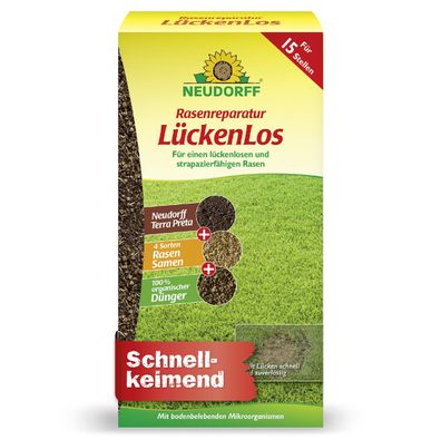 NEUDORFF® Rasenreparatur LückenLos für ca. 15 Stellen - 1,2 kg
