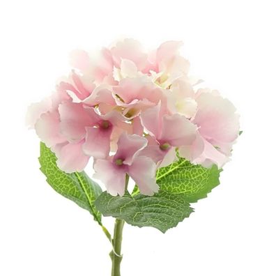 GASPER Hortensienblüte Rosa 33 cm - Kunstblumen