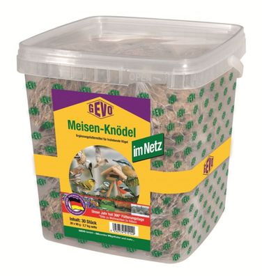GEVO® Meisenknödel Eimer - 30 Stück im Netz