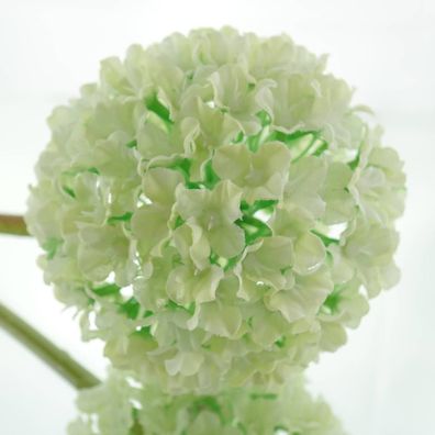 DEKO® Florale Zierlauch weiß 71 cm - Kunstblumen