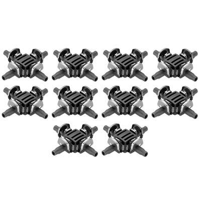 GARDENA® Micro-Drip-System Kreuzstück 4,6 mm (3/16'') - 10er Pack