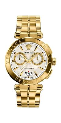 Versace Aion Chronograph Herrenuhr gold