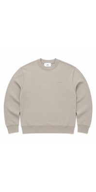Ami Paris Ami de Coeur Fade Out Pullover Grau Herren