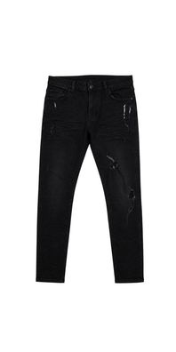 Dsquared2 1964 Black Distressed Denim Jeans Herren