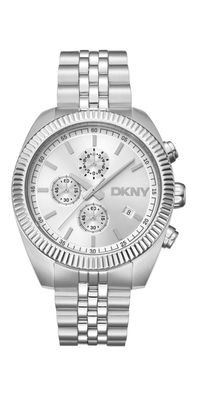 Donna Karan New York Everyday Herrenuhr silber