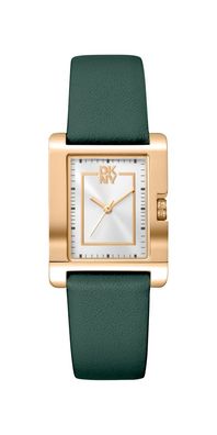 Donna Karan New York Westside Midi Urban Damenuhr gold gruen