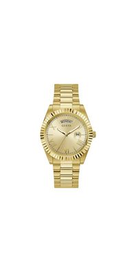 Guess Connoisseur Herren-Uhr aus goldfarbenem Edelstahl GW0265G2
