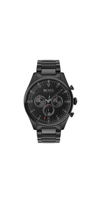 Boss Pioneer Herren Chronograph Schwarz Edelstahl HB1513714