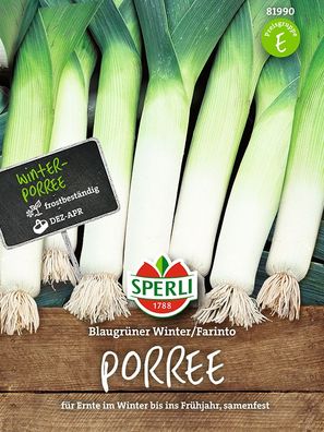 Sperli Porree Blaugrüner Winter / Farinto - Gemüsesamen