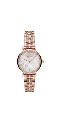 Emporio Armani Gianni T Bar Damen roségold perlmutt