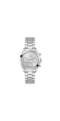 Guess Eclipse Damen Multifunktionsuhr Silber Edelstahl GW0314L1