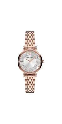 Emporio Armani Gianni T Bar Damenuhr roségold silber