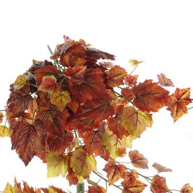 Kunstblumen Laubranke in Herbstfarben 60 cm