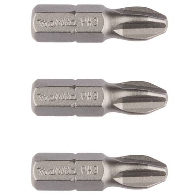 Makita® Zubehör Bits PH3 - 25 mm B-23472 - 3er Pack