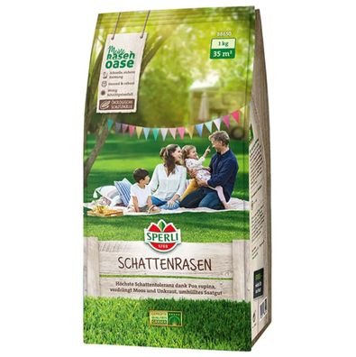 Sperli Schattenrasen - 1 kg für ca. 35 m²