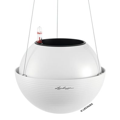 LECHUZA® Pflanzenampeln BOLA Color 23 Weiß All-in-One
