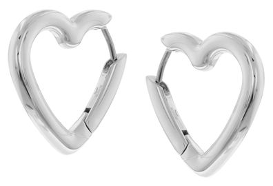 Boccia Schmuck Damen-Ohrringe Herz Creolen Titan 05099-01