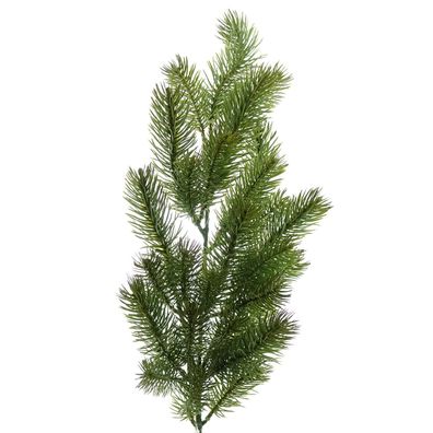 Weihnachtsdeko Tannenzweig Grün 40 cm - Kunstpflanzen