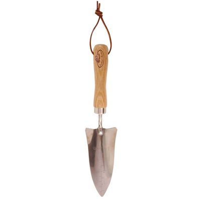 Esschert Design Umpflanz-Blumenkelle - Edelstahl & Eschenholz